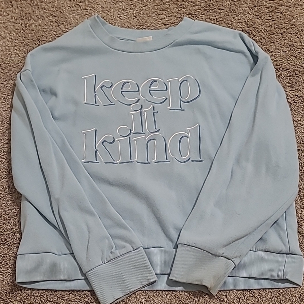 Light Blue 'Keep It Kind' Sweatshirt
